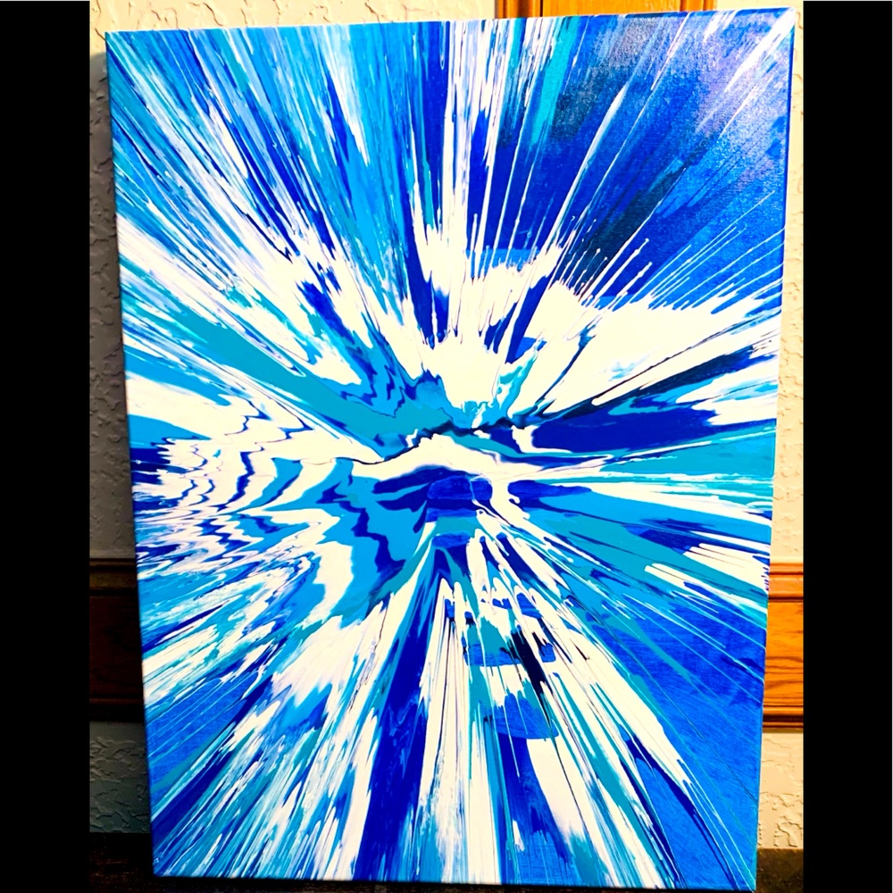 Acrylic canvas painting